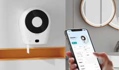 实现：瑞沃聪慧洁净以自研瑞沃智能APP为